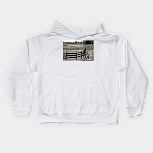 Lines and Shadows Kids Hoodie